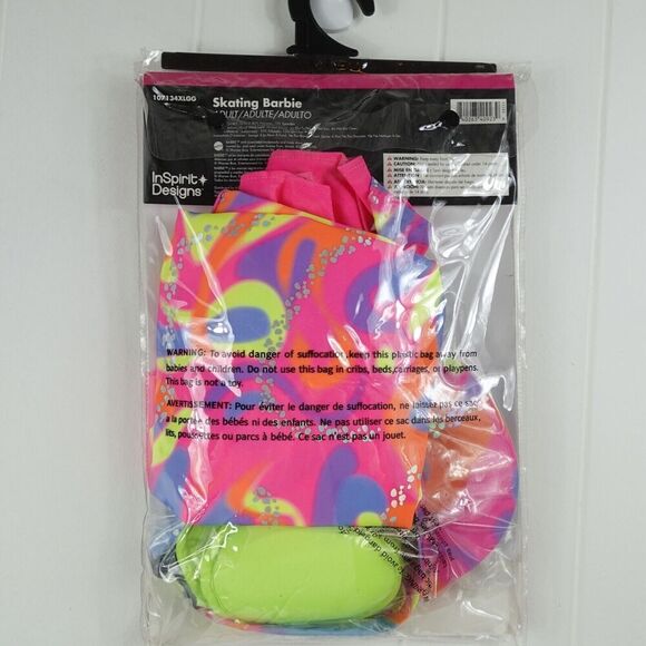 Barbie The Movie Womens Skating Barbie Costume Size X-Large 16-18 - Picture 2 of 4